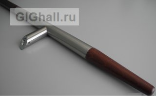 32*1200*600  Комплект ручек комбинированный (дуб, бук, ясень), нержавеющая сталь 1200 мм, арт.45-18