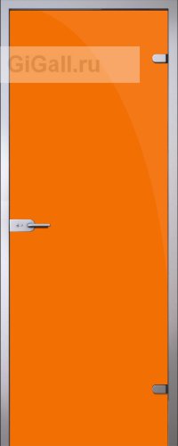 Стеклянная межкомнатная дверь Triplex Orange (полотно)