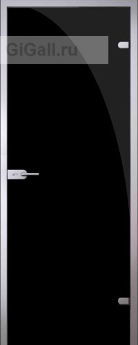 Стеклянная межкомнатная дверь Triplex Black (полотно)
